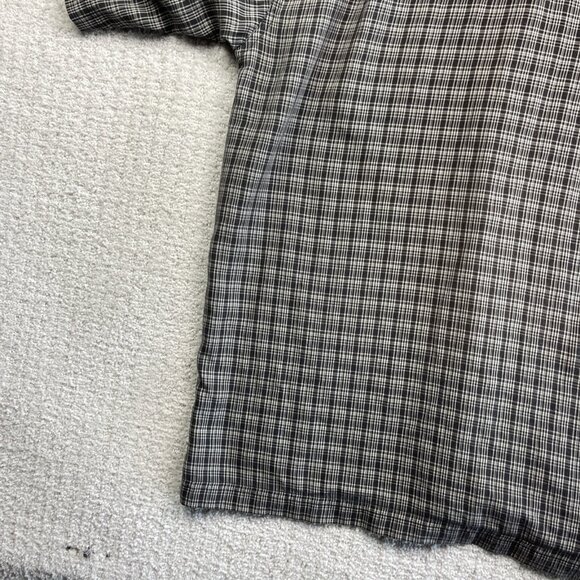 The North Face Button Up Gray Plaid Shirt Outdoors Hiking Shirt Mens ~XL *Read* - Picture 16 of 16